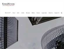 Tablet Screenshot of expressnetworkas.com